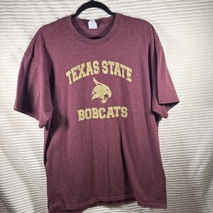 Texas State Bobcats Maroon T-Shirt